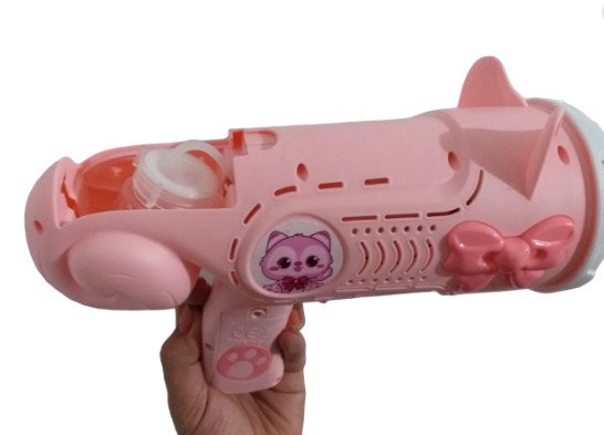 Pistola De Burbujas Juguete Para Niños y Niñas